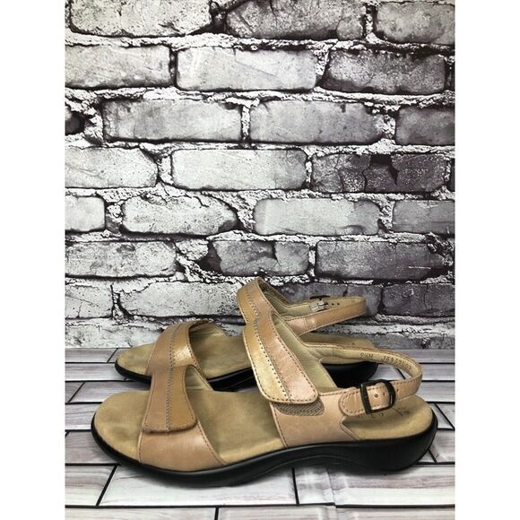 SAS Tripad Comfort Tan Macaron Leather Casual Strap Sandals Women’s 9.5M US/40EU - Picture 2 of 16